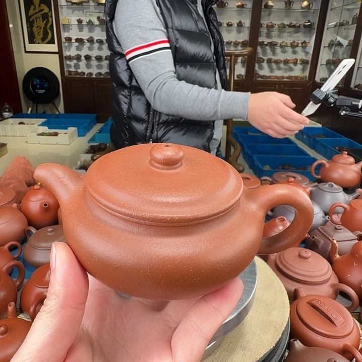 紫砂茶壶仿古降坡