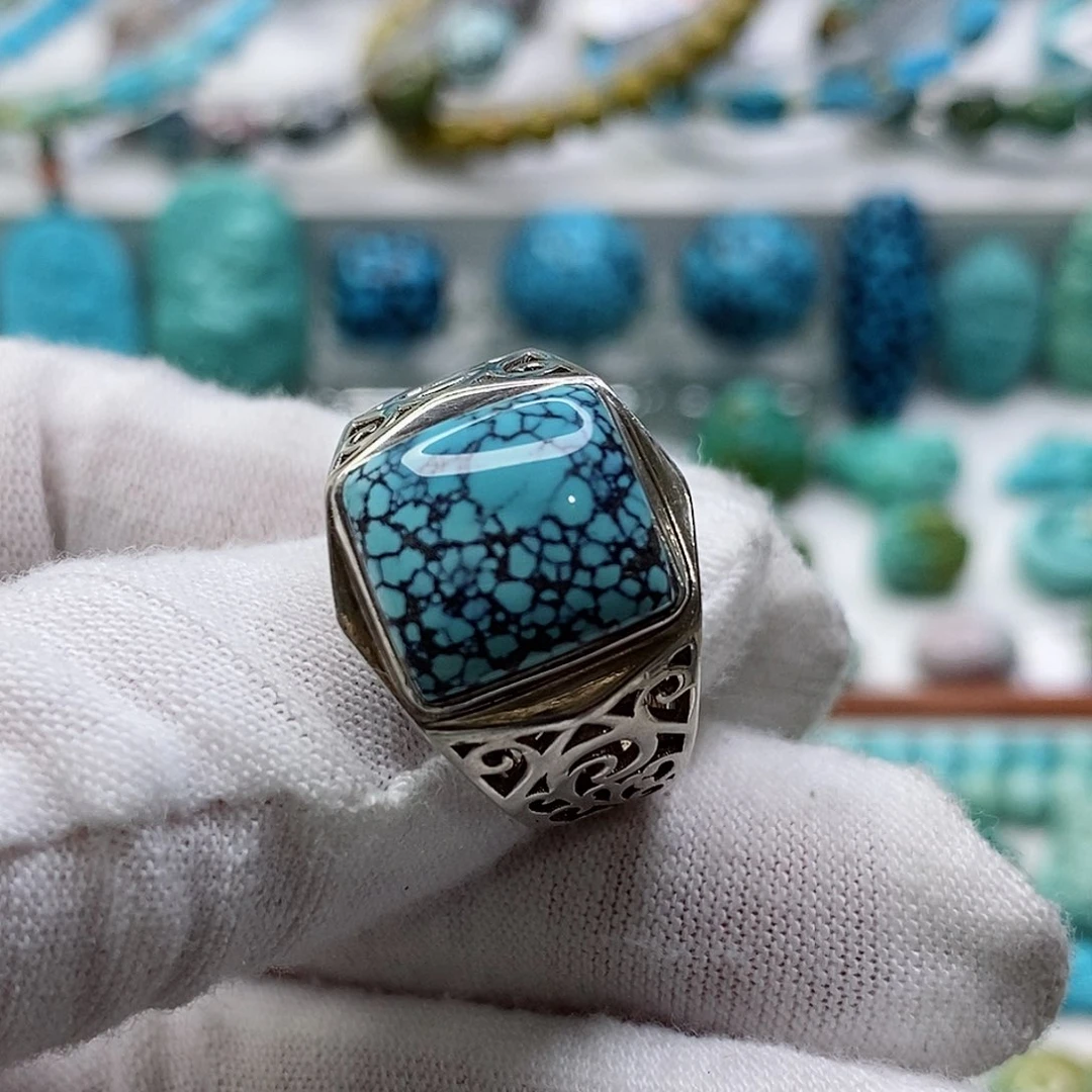 绿松石珠宝奇石未镶嵌