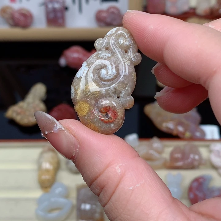 硅化玉手链未镶嵌