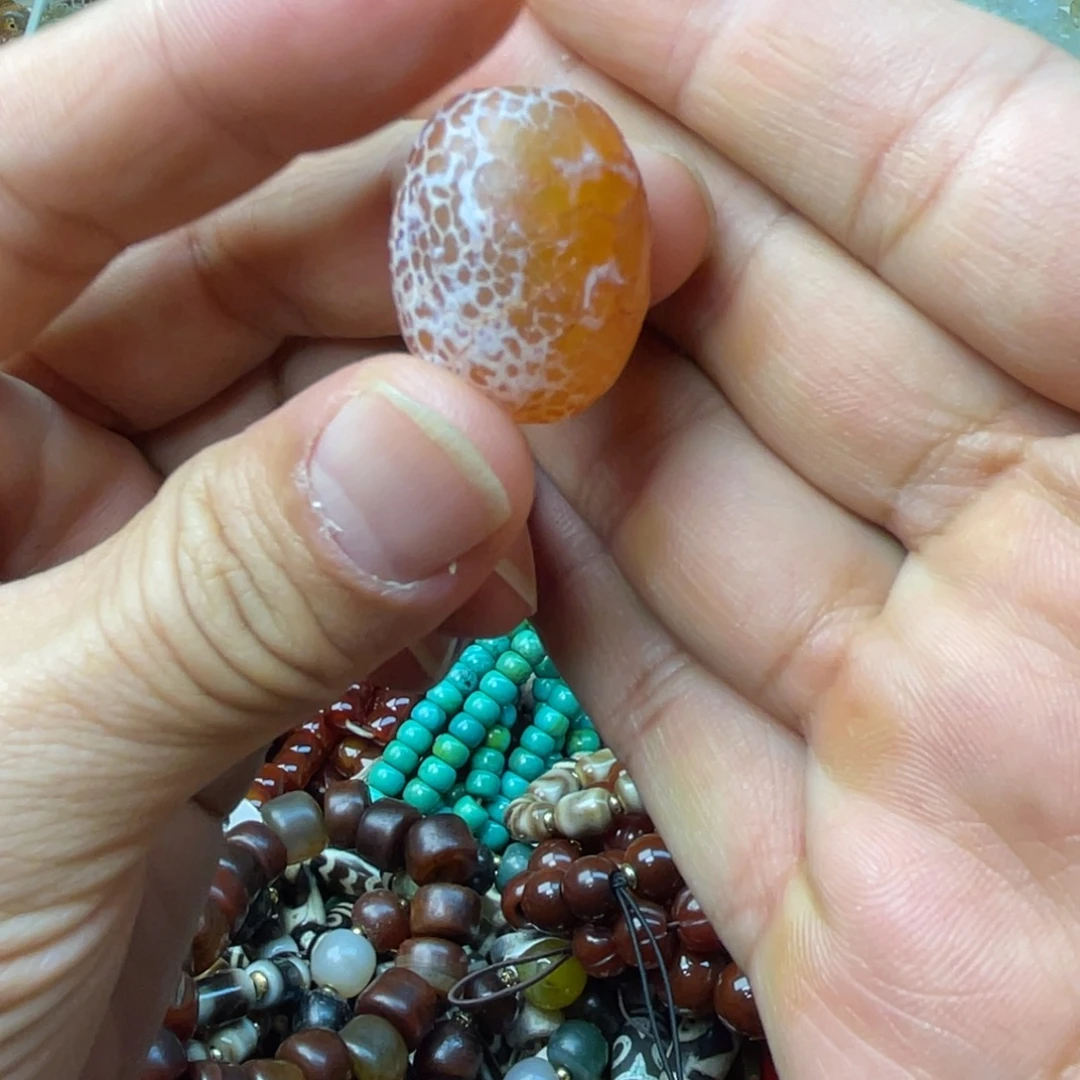 玛瑙/玉髓未镶嵌颈饰