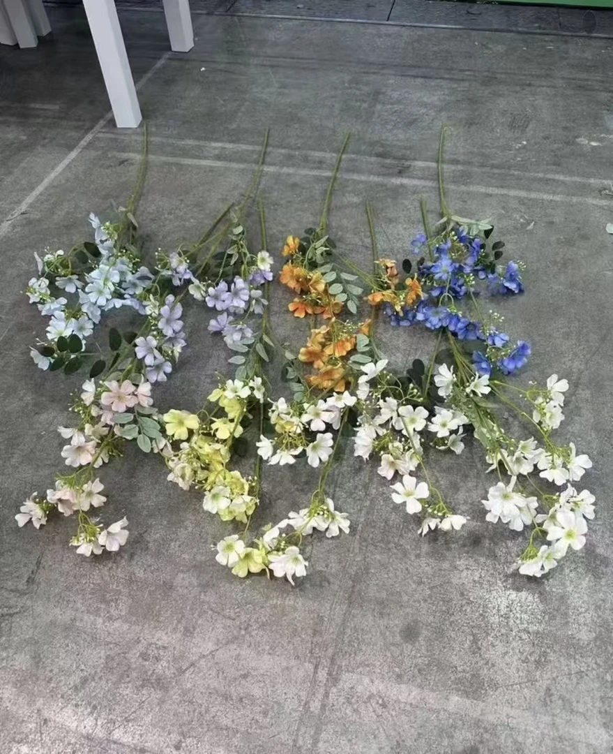 香雪兰仿真花婚庆布景仿真花