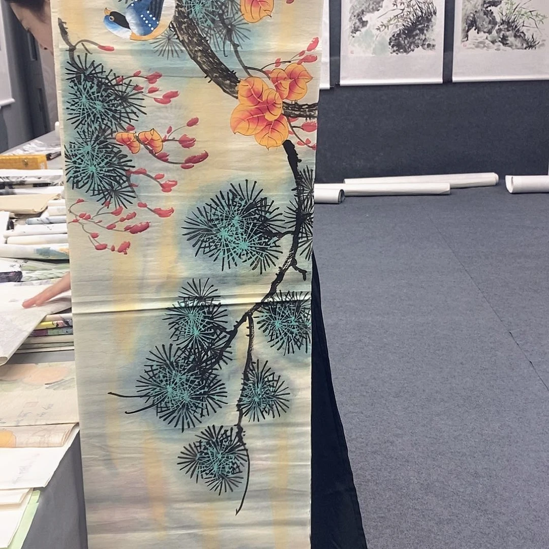 国画国画作品手绘