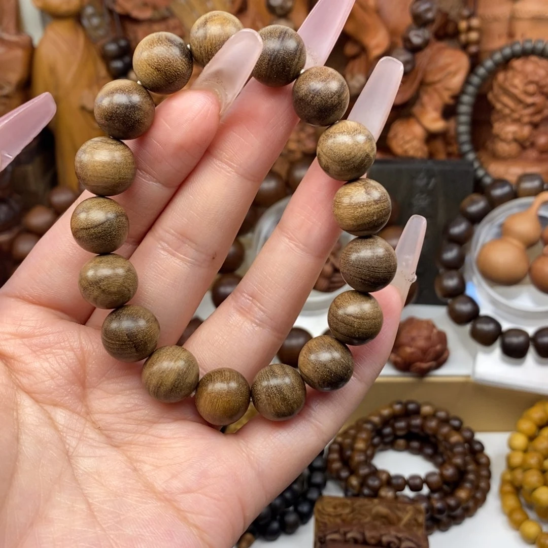 手串/手链檀香木迈索尔老山檀香1.2奶香，瑕疵随机发