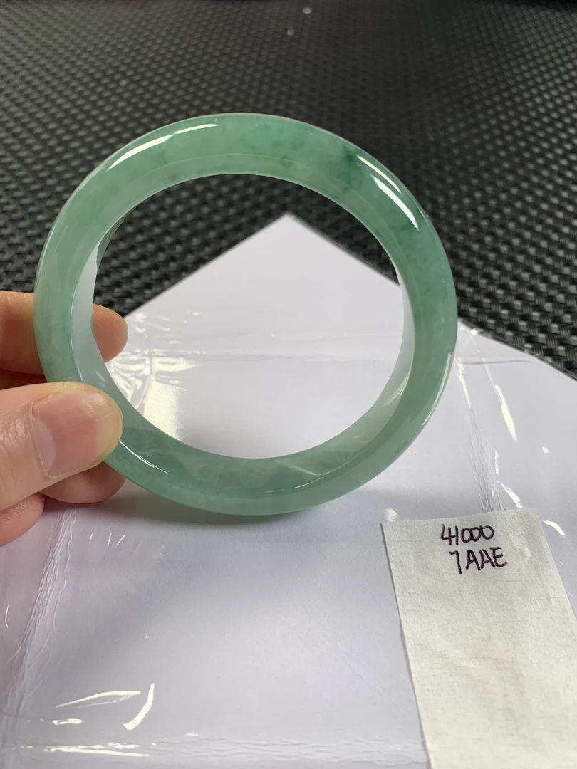 天然缅甸翡翠A货手镯 7AAE