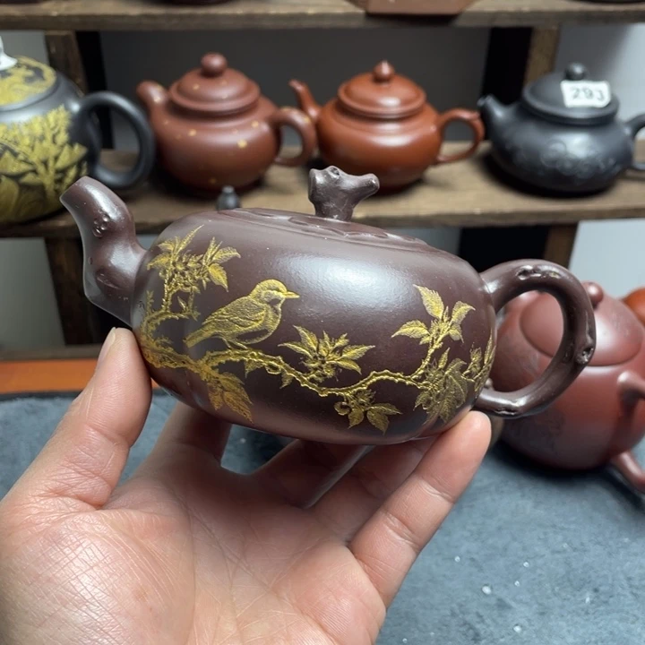 紫砂茶壶紫砂微瑕