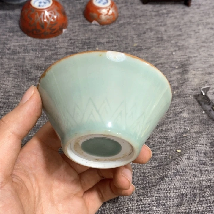 紫砂茶杯非常漂亮好看的碗