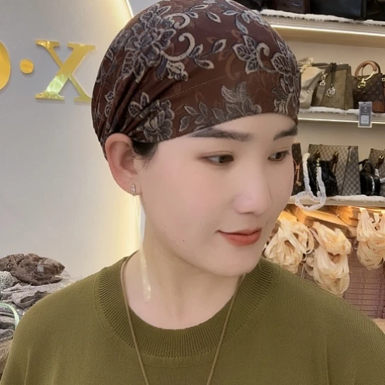 棉映画妈妈款家居帽