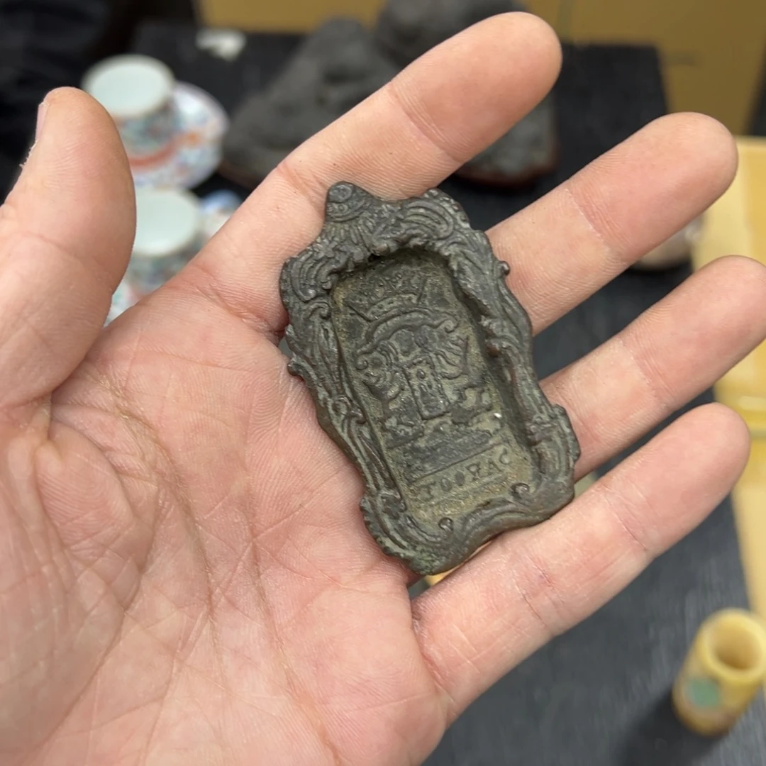 铜中古工艺品摆件