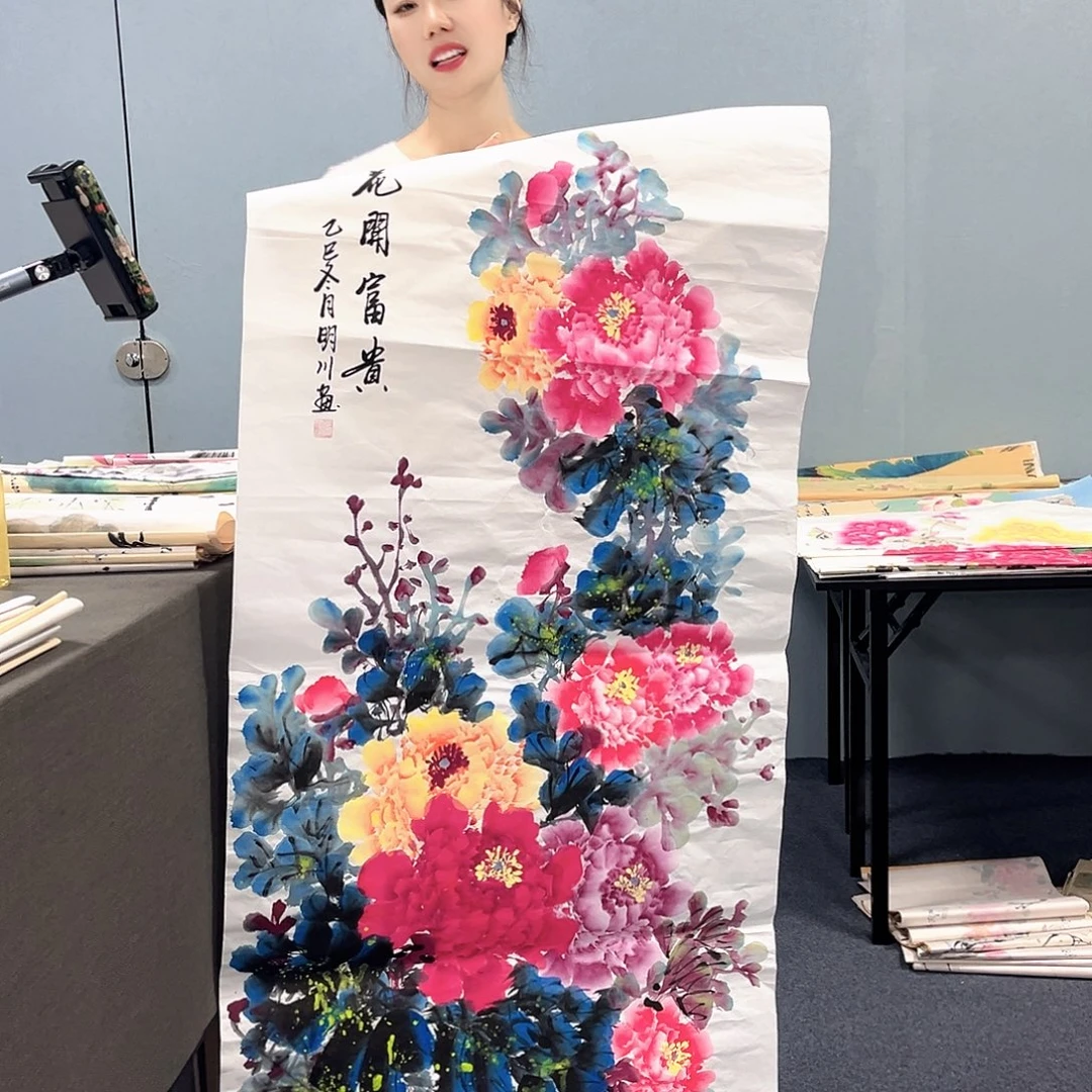 国画国画老师作品
