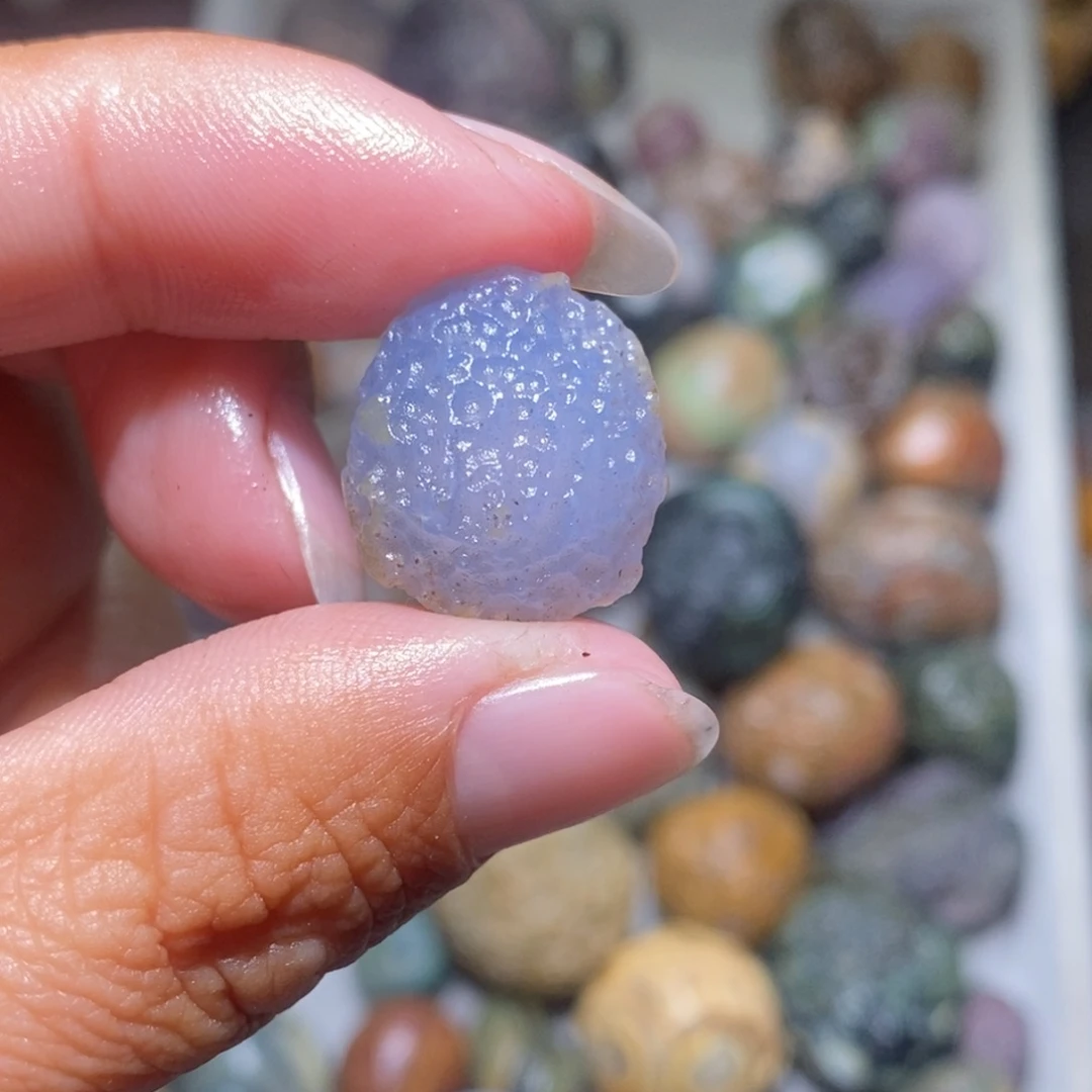 未镶嵌玛瑙/玉髓珠宝半成品