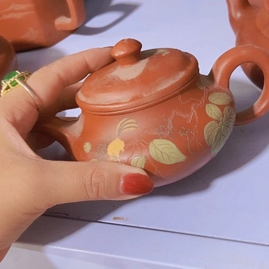 全手工半手工制作宜兴紫砂壶