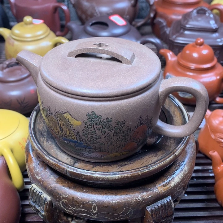 紫砂茶壶原矿手工38