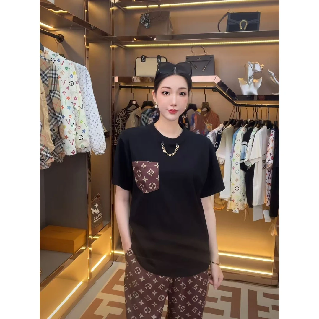 JNJA春夏新款休闲高级感上衣女薄款T恤-9307