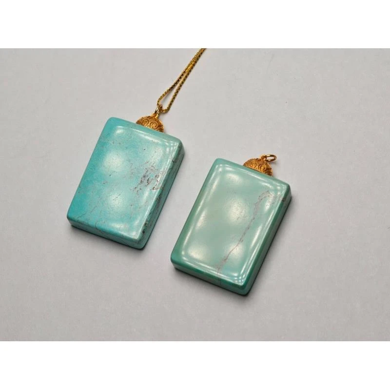 【厚爱公主专享】绿松石吊坠XLY2507321多样性发一