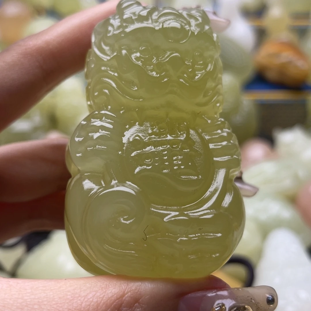 福****玉天然桌面摆放摆件