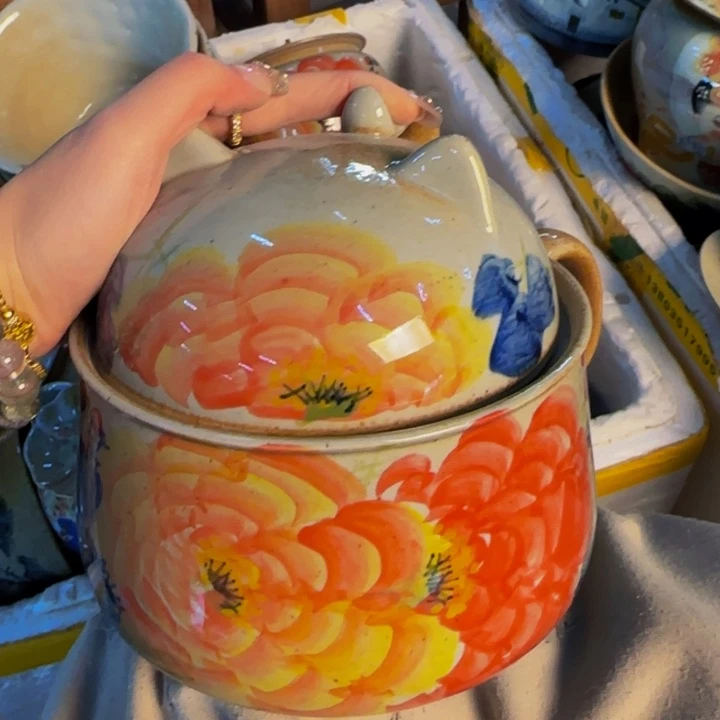 瓷片景德镇陶瓷手工手绘