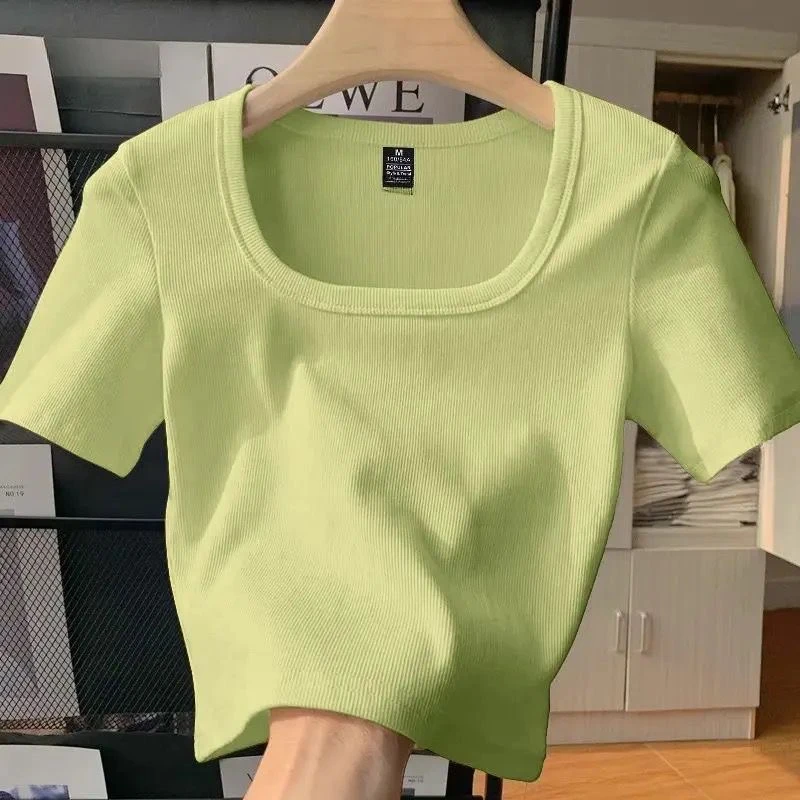 【201-300】夏季韩版百搭短袖【直播链接】