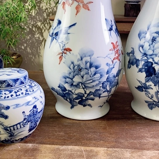 【闪购商品】圆***滚景德镇陶瓷家用摆件