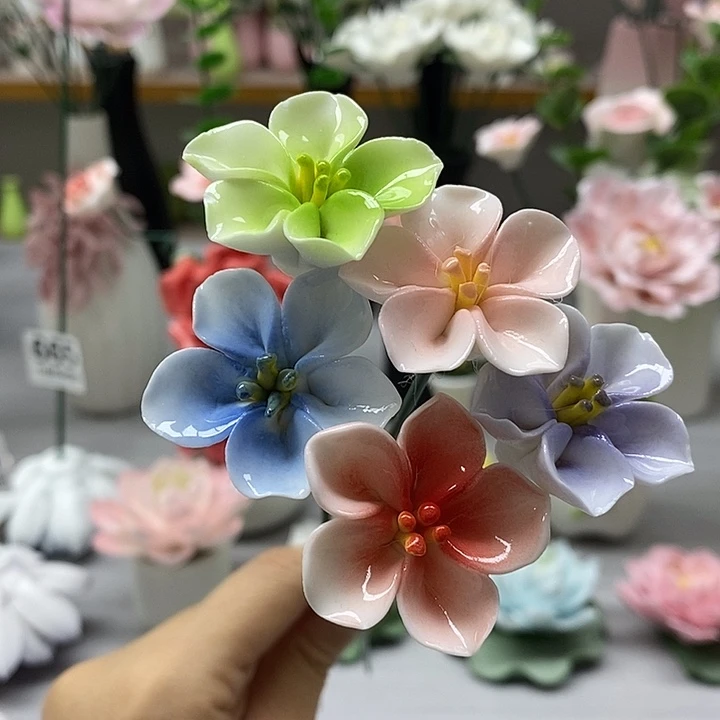 陶瓷陶瓷材料樱花