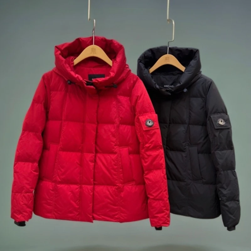 水淼25年冬季新款1539-时尚百搭 工装羽绒服