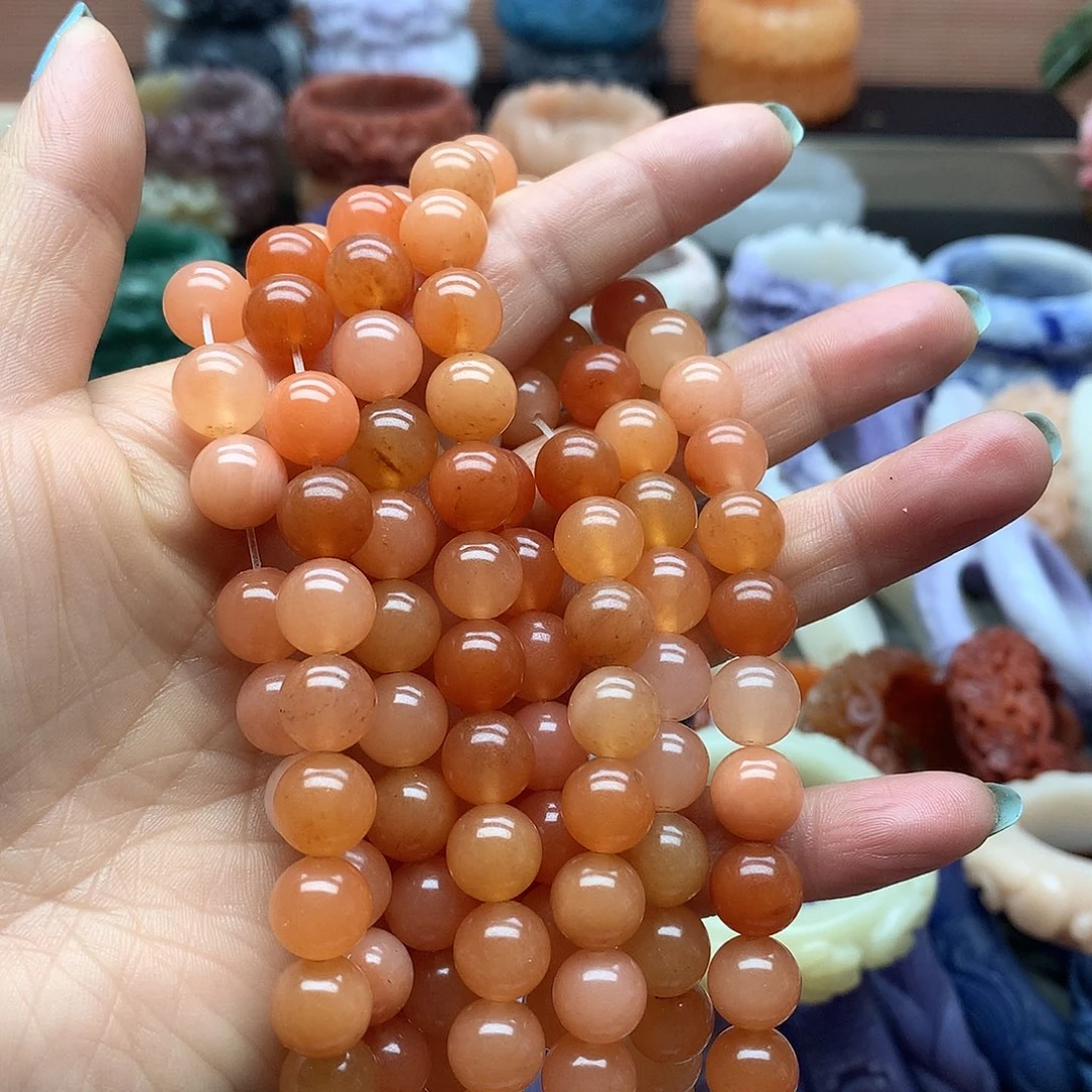 毛衣链未镶嵌石英质玉