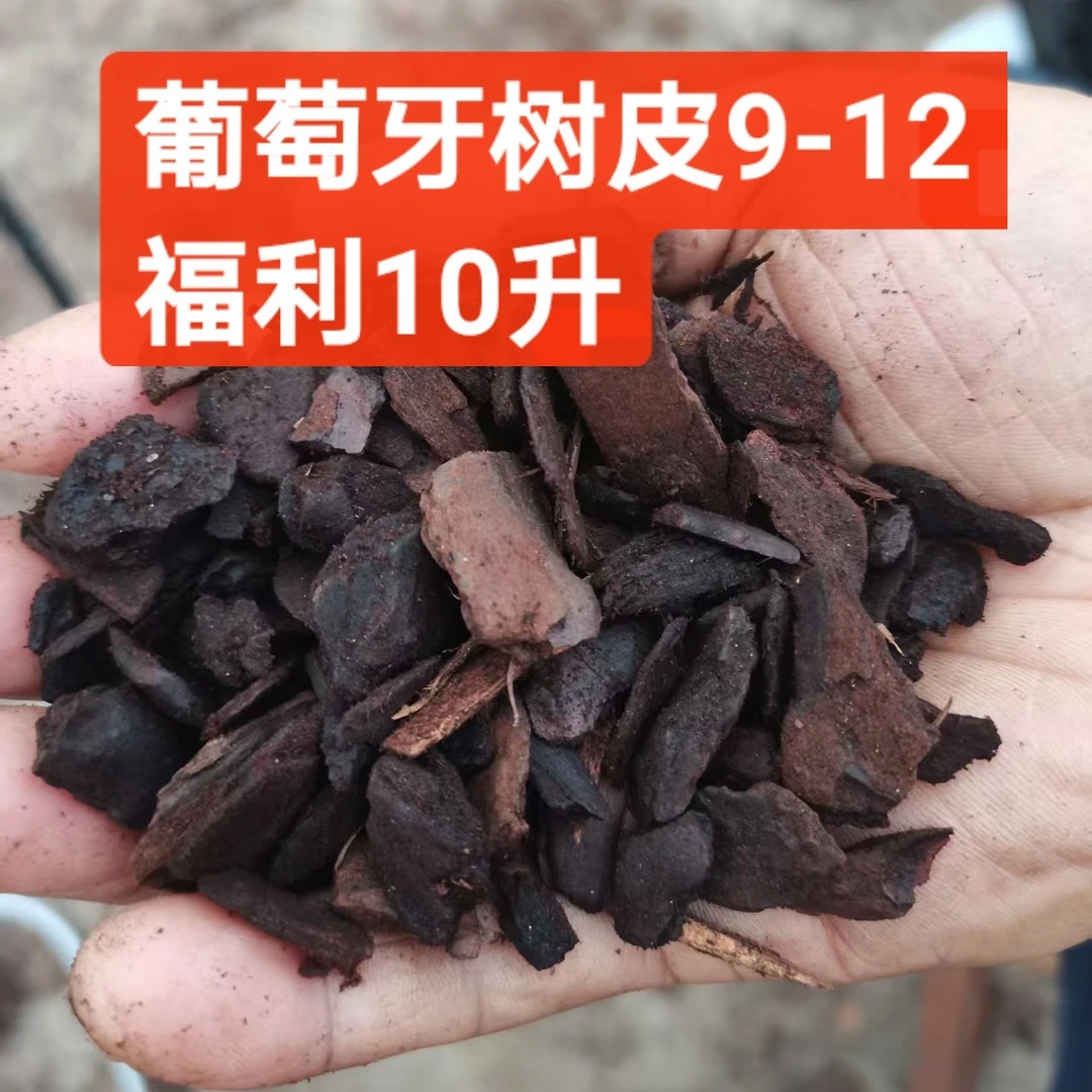 葡萄牙树皮9-12mm发酵熟的脱脂松树皮10升