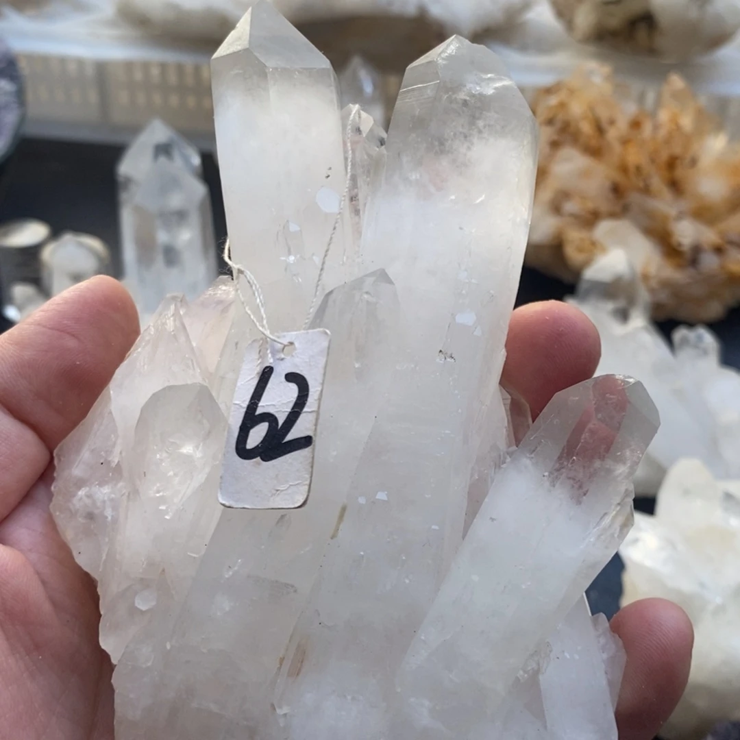 水晶原石摆件未镶嵌水晶睡*