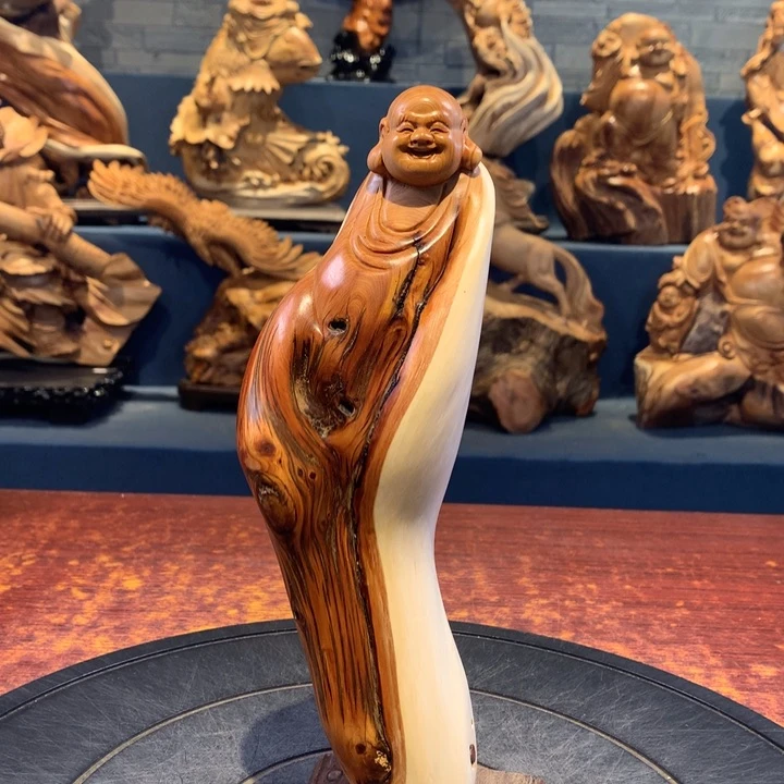 柏木（崖柏）根雕摆件