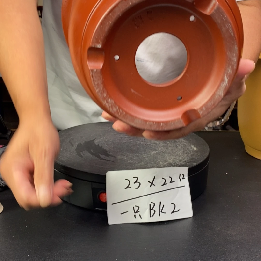 紫砂花盆货号一只BK2