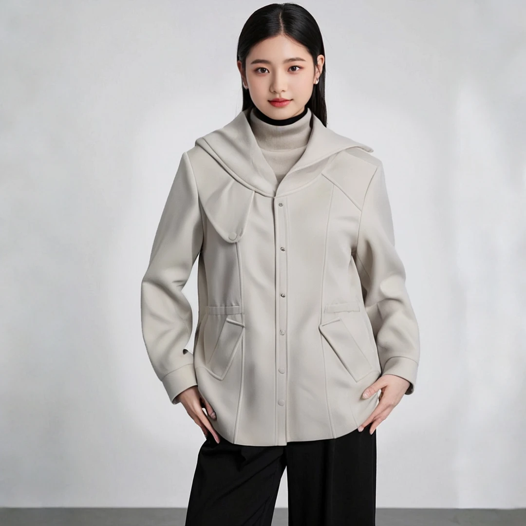 CW8059-C显瘦洋气温柔轻奢时尚复古连衣裙百搭气质优雅休闲