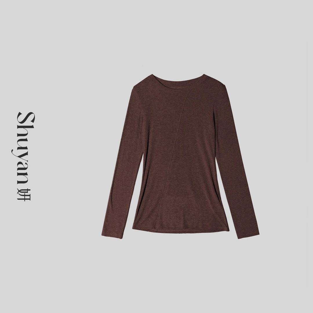 Shuyan妍【非常百搭】天丝羊毛混纺百搭四色打底665084