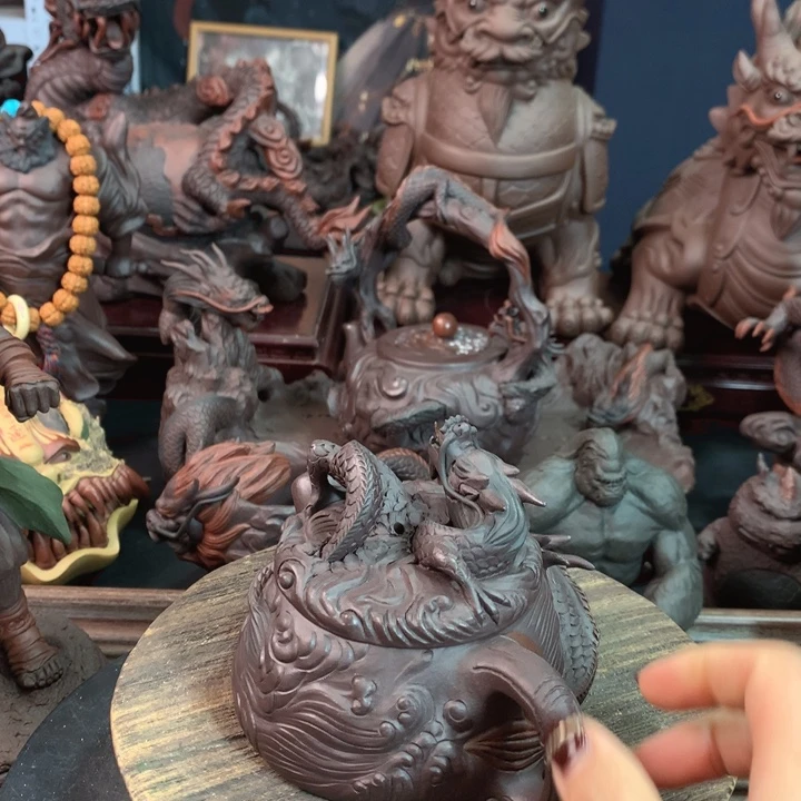 【闪购商品】全手工制作紫砂泥新**福