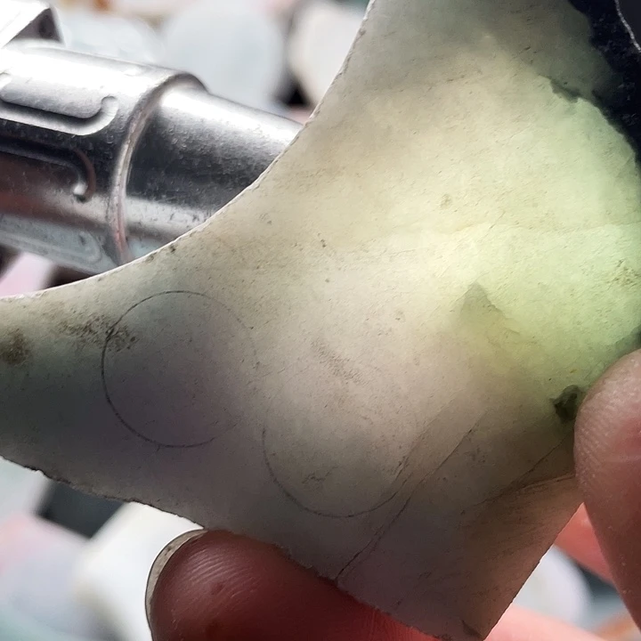 翡翠裸石翡翠片料