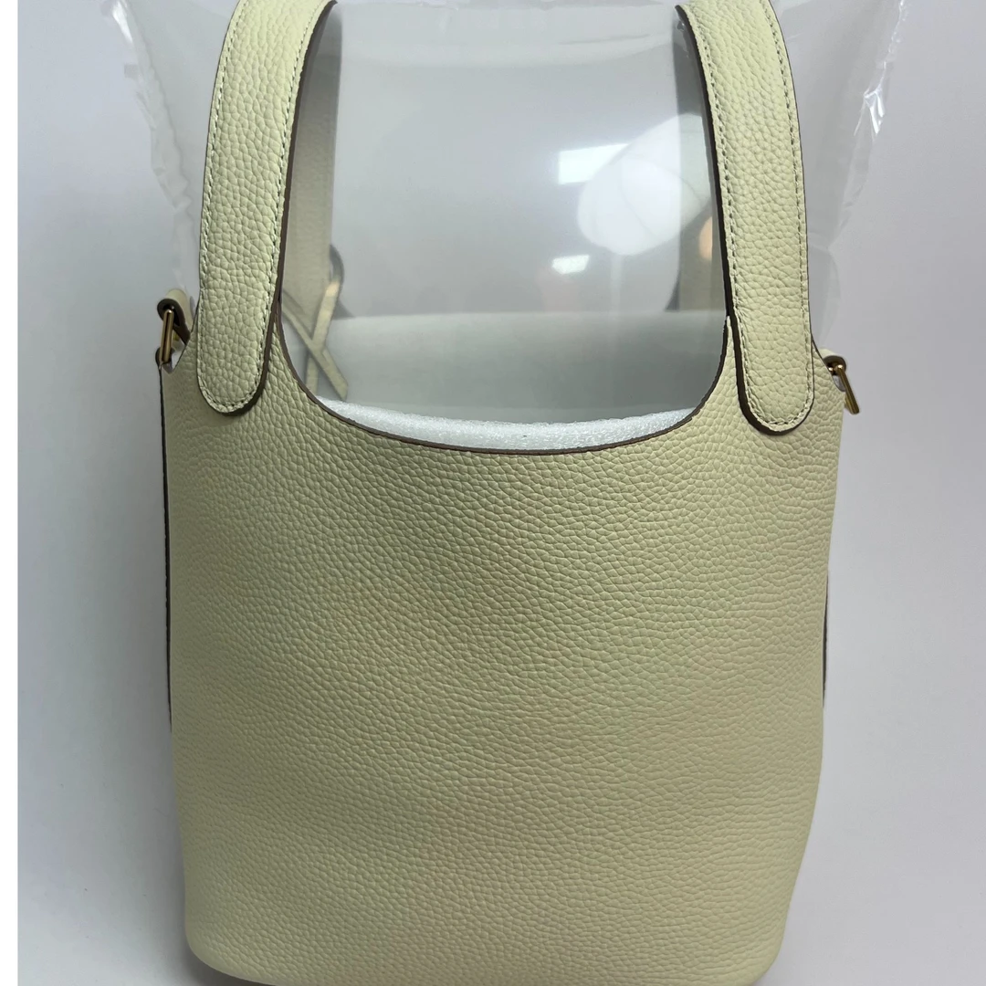 单根锁扣简约风手拎包手提包水桶包女士肩包小众