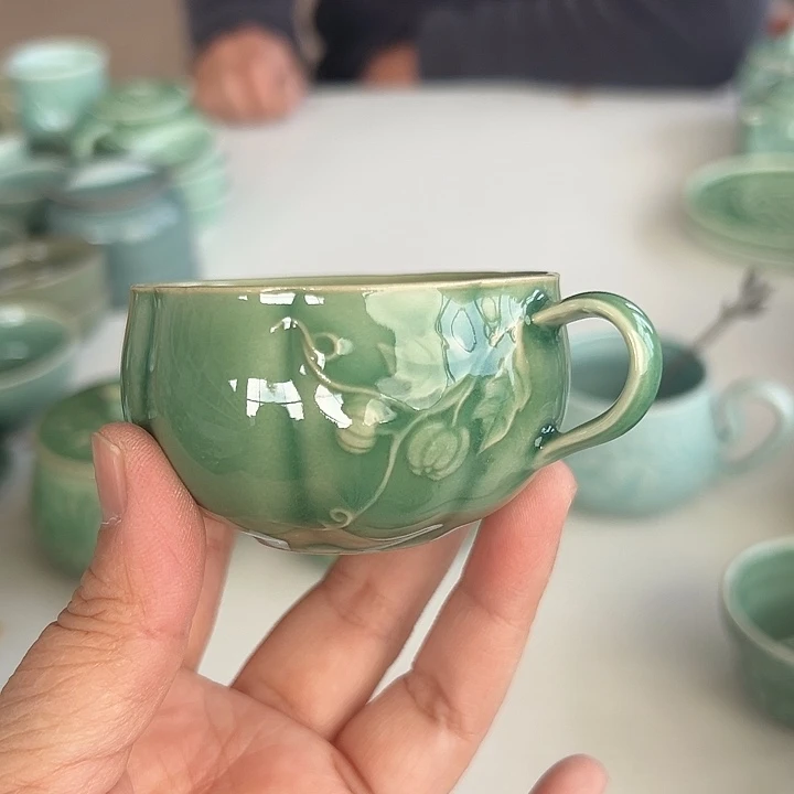 小米茶器龙泉青瓷