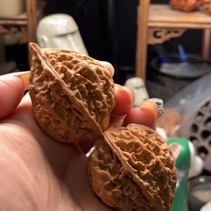 文玩核桃把件楸大胖73