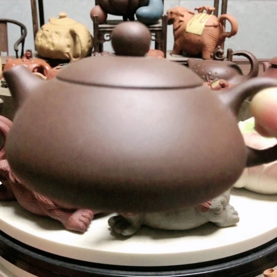 【闪购商品】茶壶紫砂160c东瓢紫砂壶