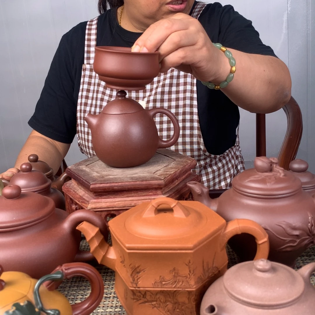 指***空茶壶紫砂宜兴紫砂壶茶壶原矿紫砂壶