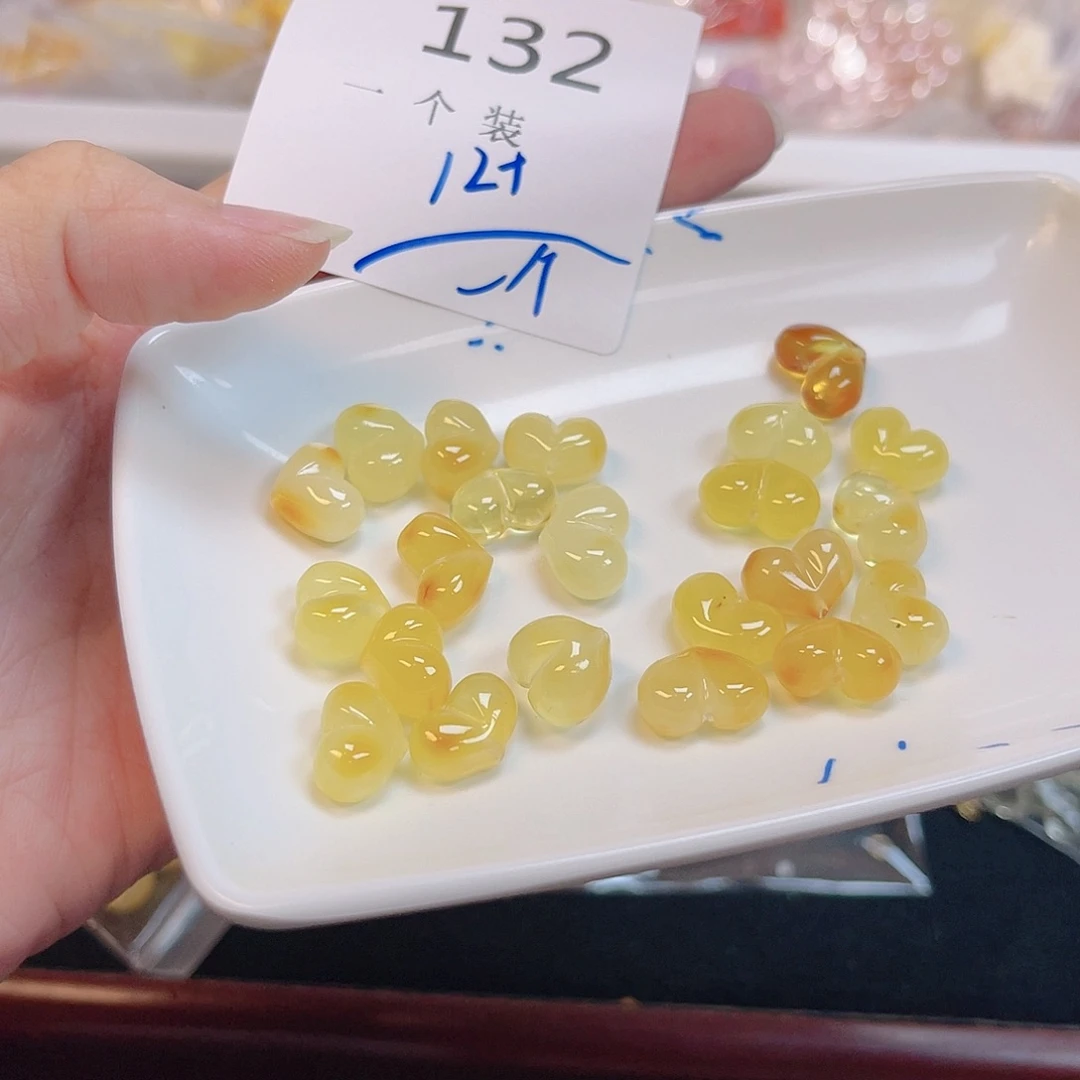 水晶珠宝半成品未镶嵌132 。