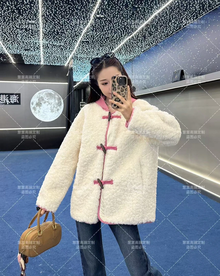 【慧慧】2024新款时尚百搭原创设计师新款 轻奢外套 24178