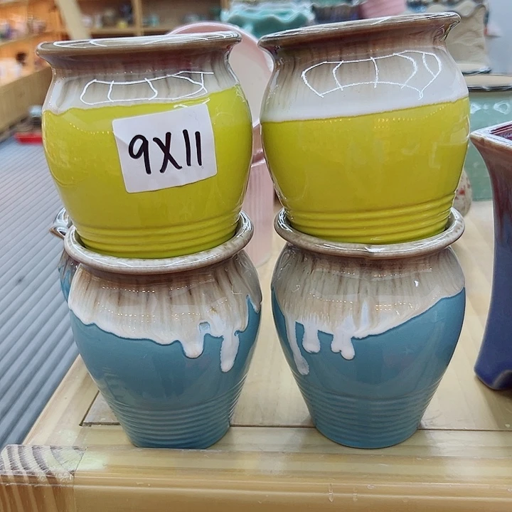 有孔，满10元发货多肉陶瓷花盆