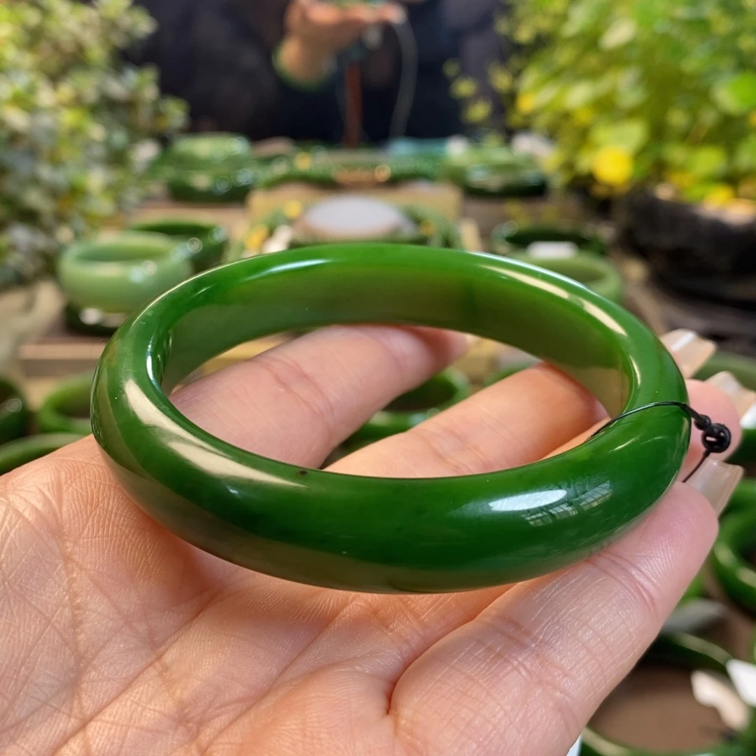 和田玉（碧玉）手镯未镶嵌