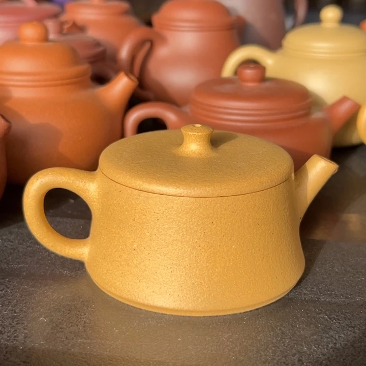 紫砂茶案黄金云柱150cc