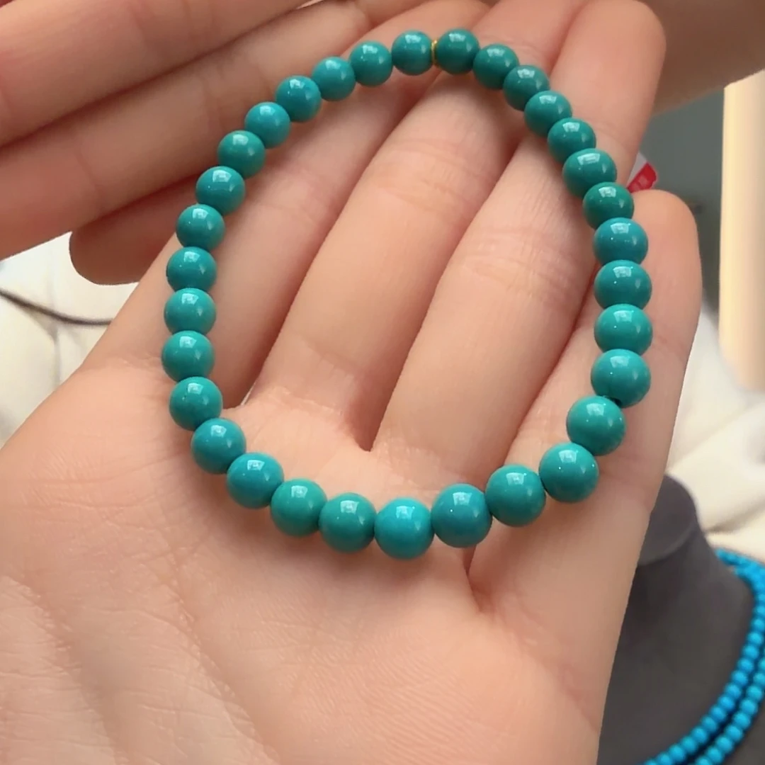 绿松石未镶嵌颈饰