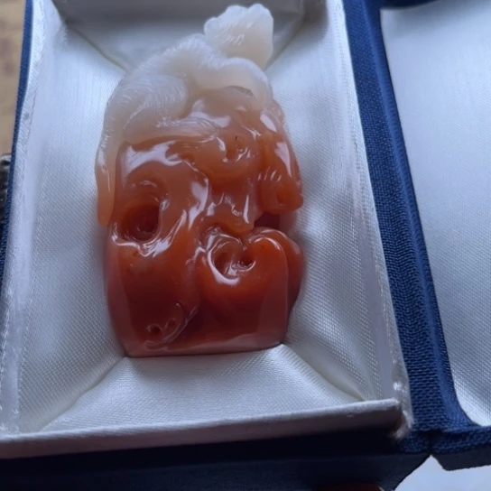 昌化石印石小手把非常好