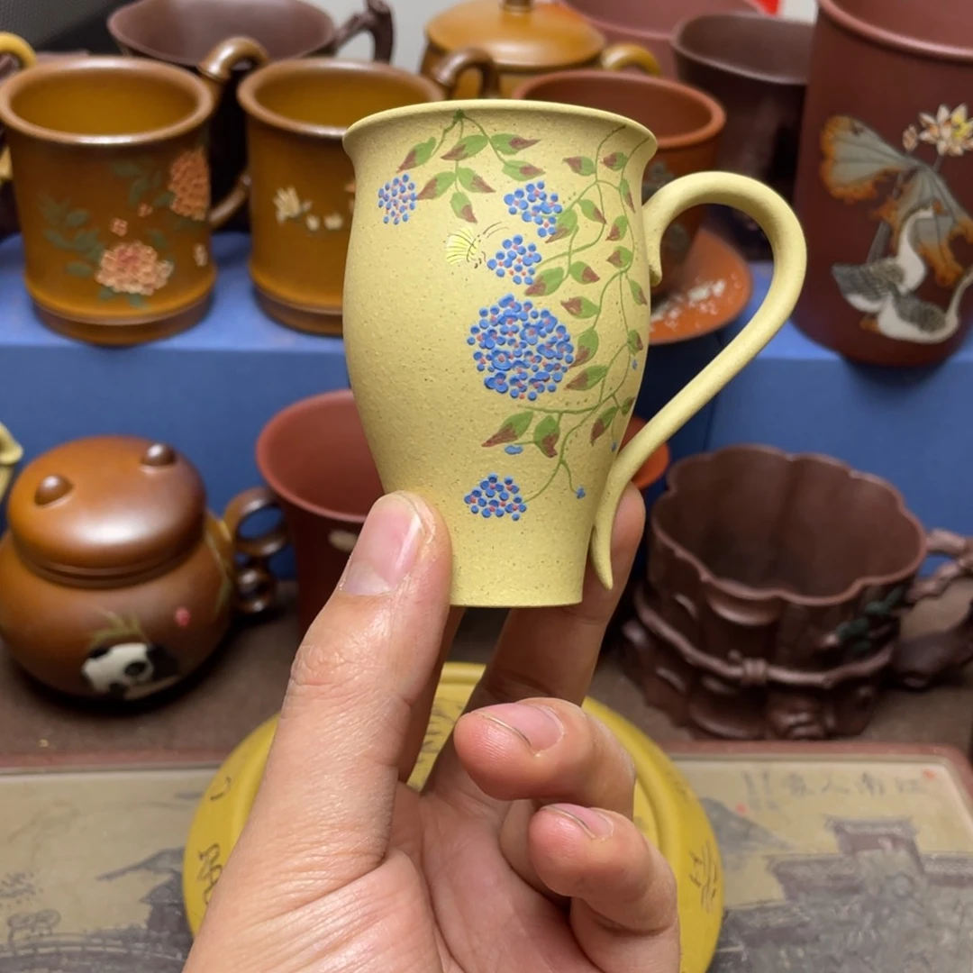 紫砂茶杯紫砂主人杯60cc