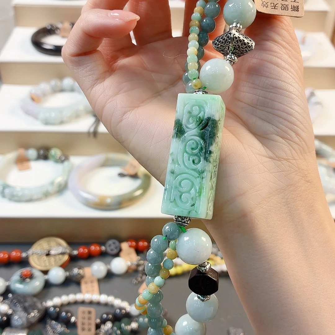 ^***^翡翠未镶嵌手链手串