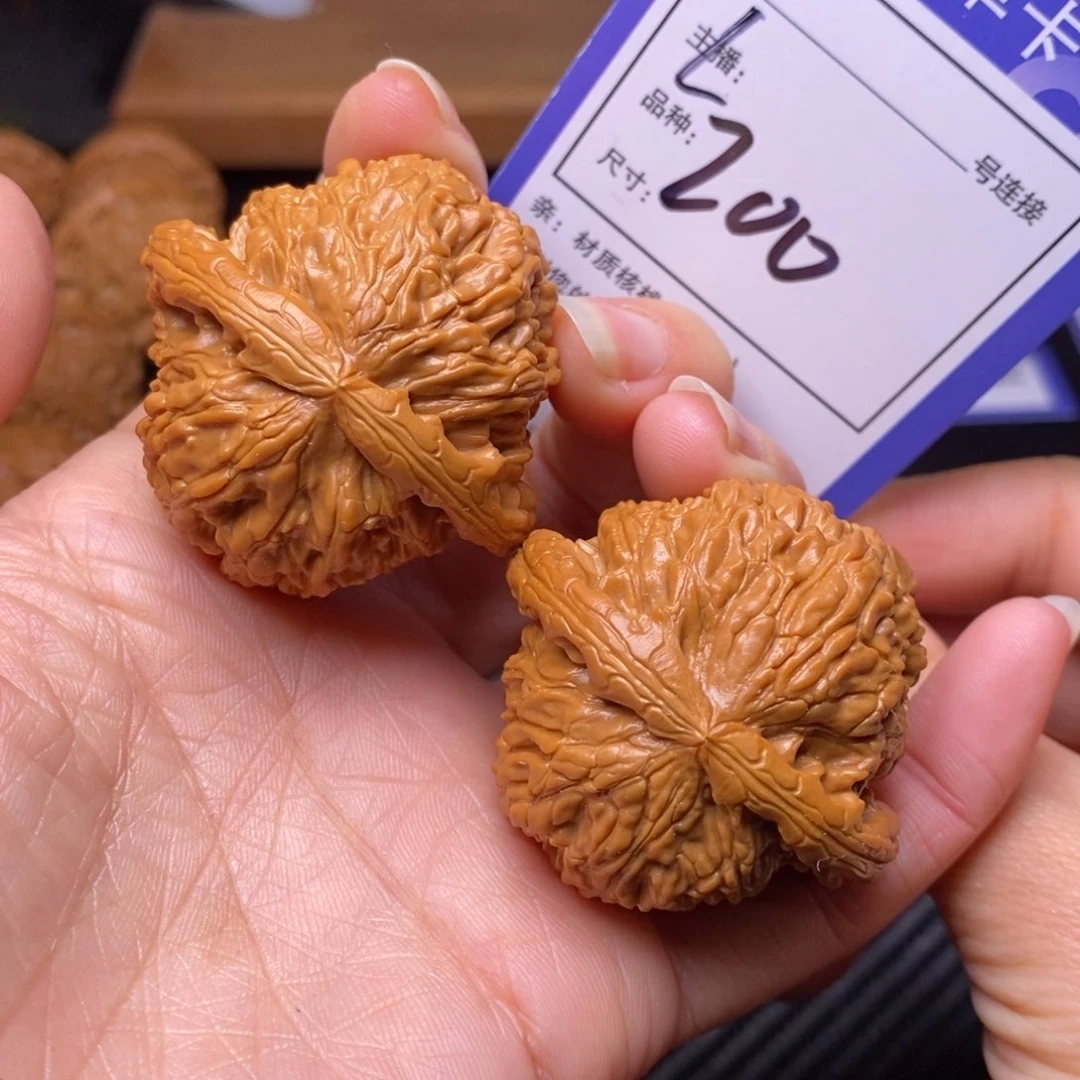 文玩核桃把件43白狮子200