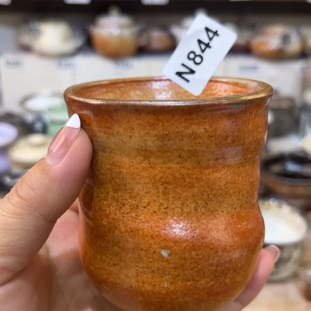 茶杯朱泥陶瓷艺术