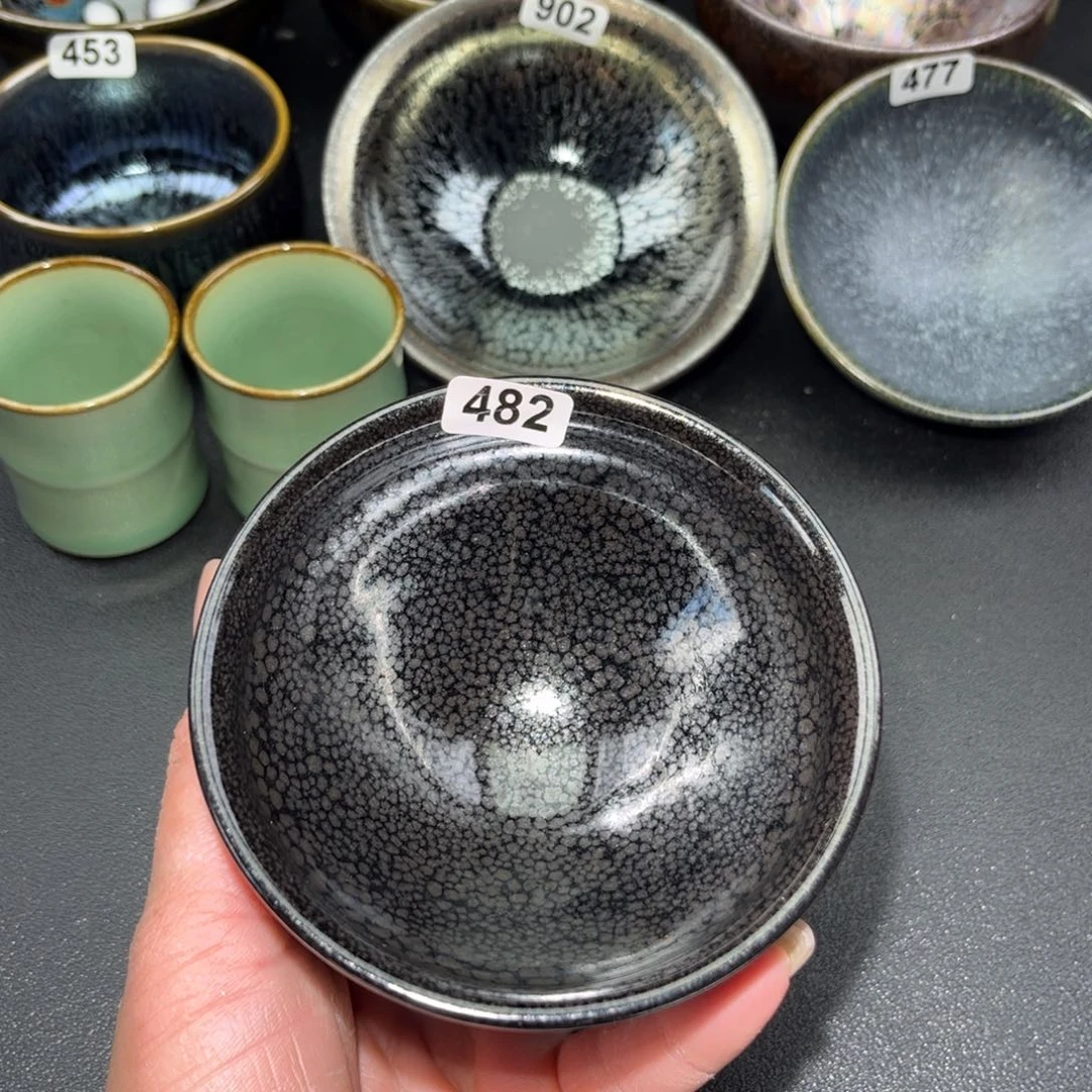 茶盏482 建盏单盏放大漏…………